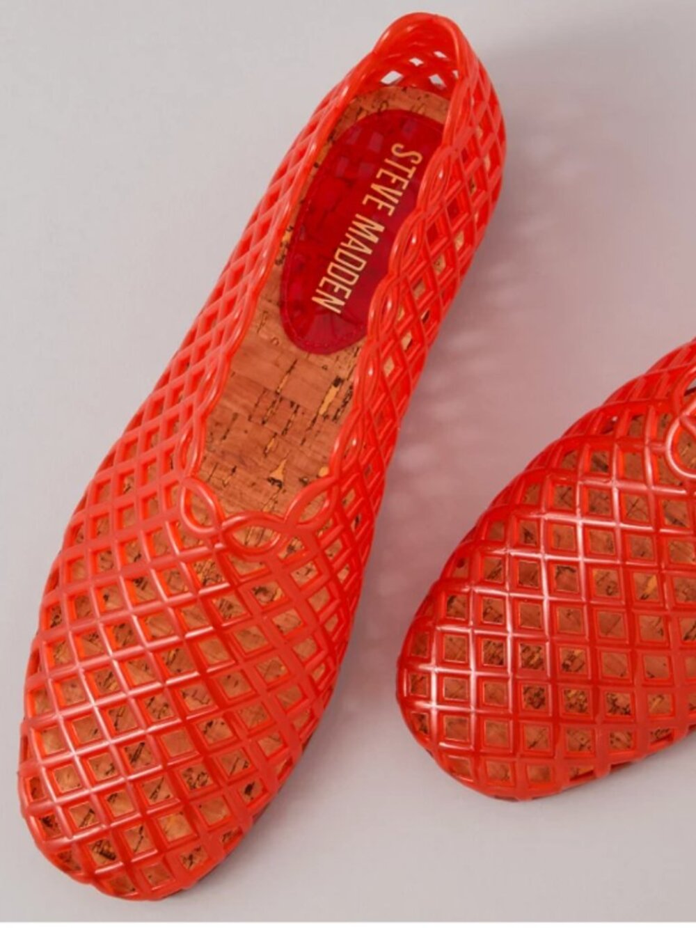 Steve Madden Grove Clear Jelly Flats